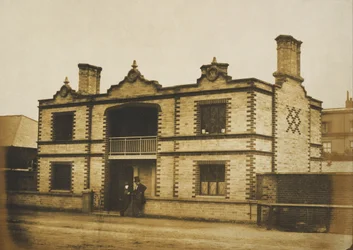 Die Große Ausstellung, 1851 - Modellhaus für Familien entworfen von HRH Prinz Albert
